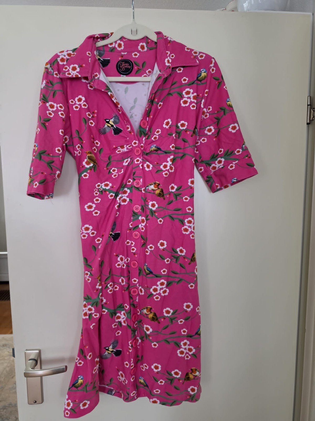 Mooie Tante Betsy jurk xl, Kleding | Dames, Blauw, Maat 46/48 (XL) of groter, Ophalen of Verzenden, Zo goed als nieuw