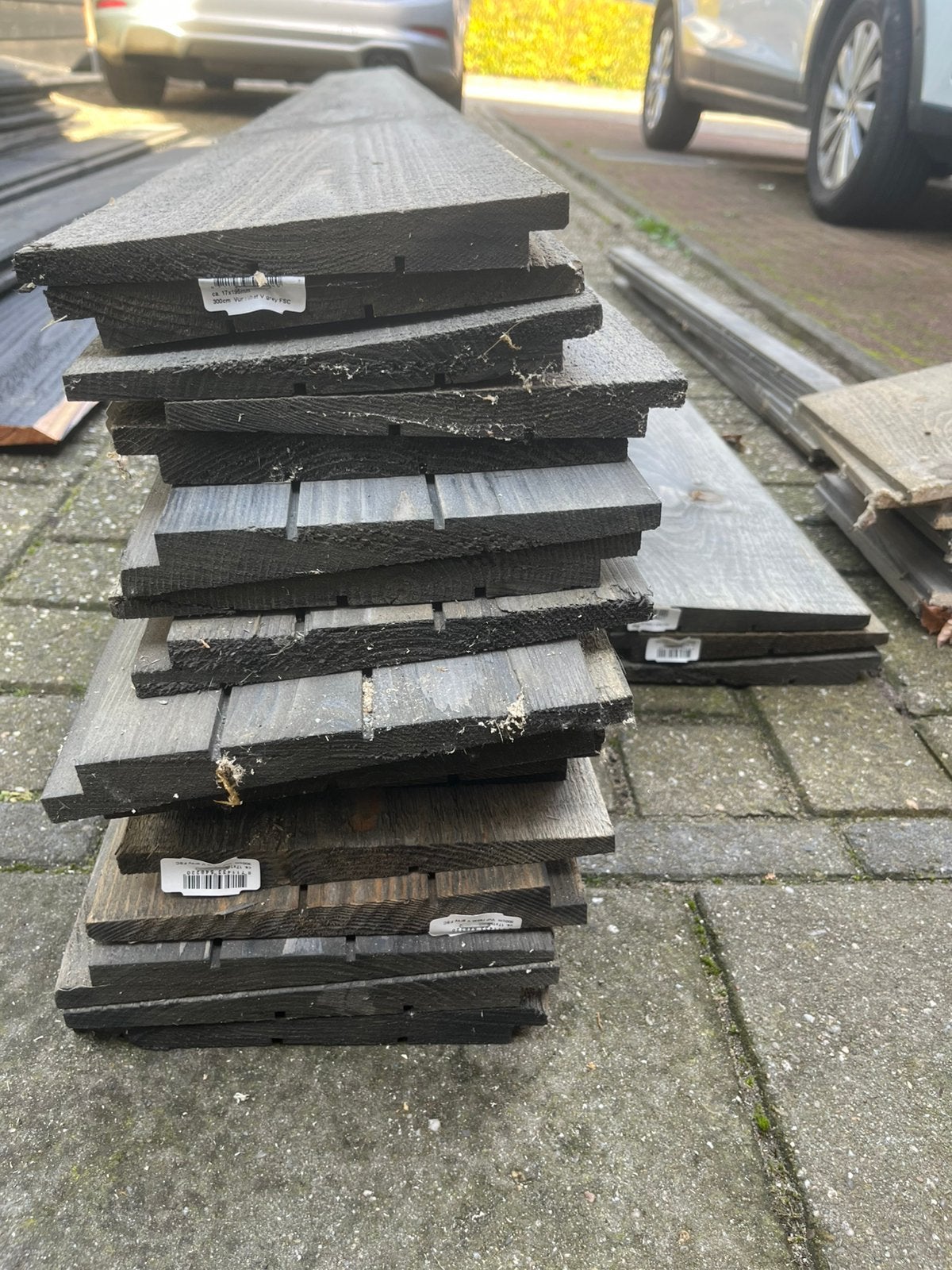 Rabat delen te koop mag z.s.m weg., Ophalen, Zo goed als nieuw, 250 cm of meer, Planken