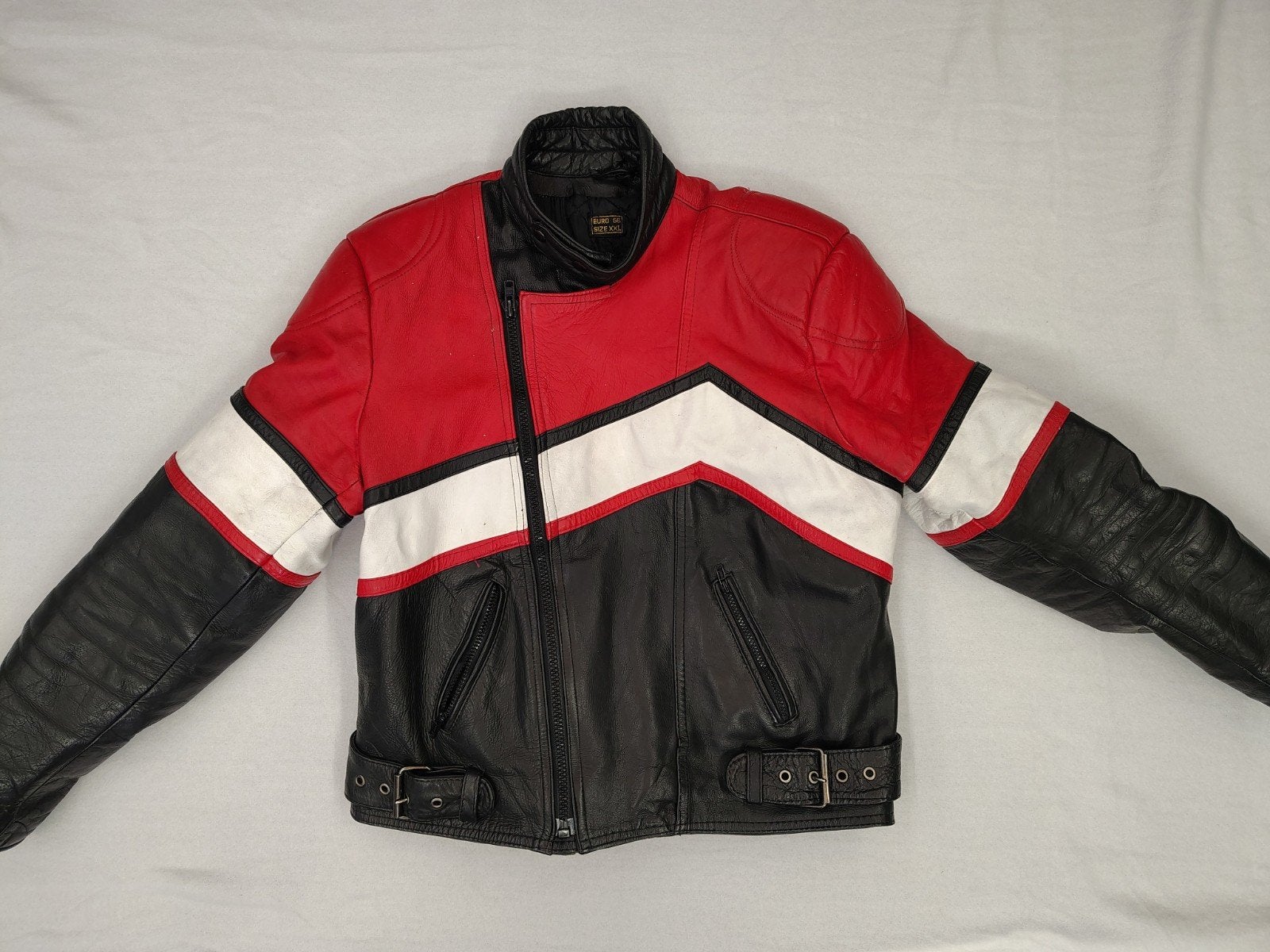 Imatra vintage leren motorjas 56 XXL, Motoren, Kleding | Motorkleding, Ophalen of Verzenden, Tweedehands, Jas | leer