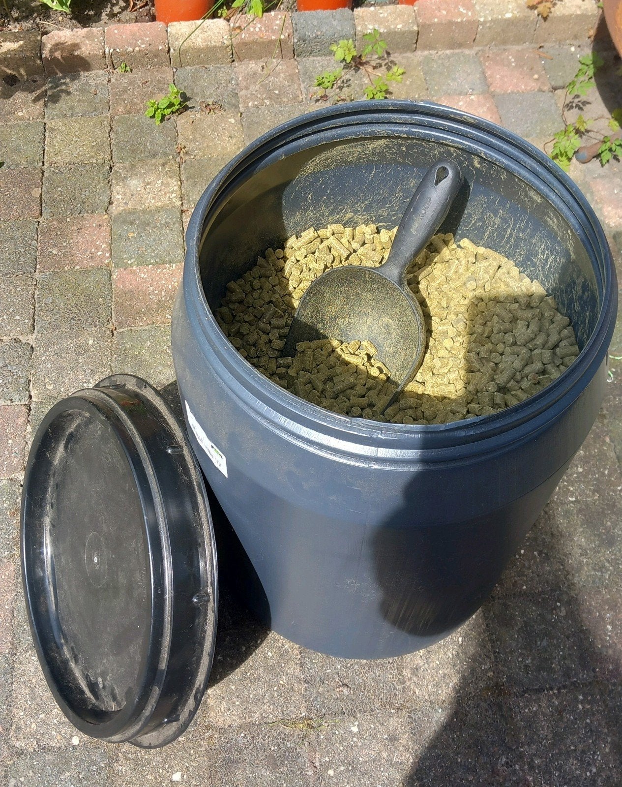 20 kg Pavo Weightlift brok + ton en schep, Dieren en Toebehoren, Ophalen, Vee