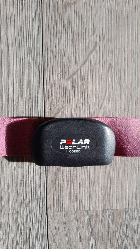 Polar hartslagband, Ophalen of Verzenden, Gebruikt, Polar, Met borstriem