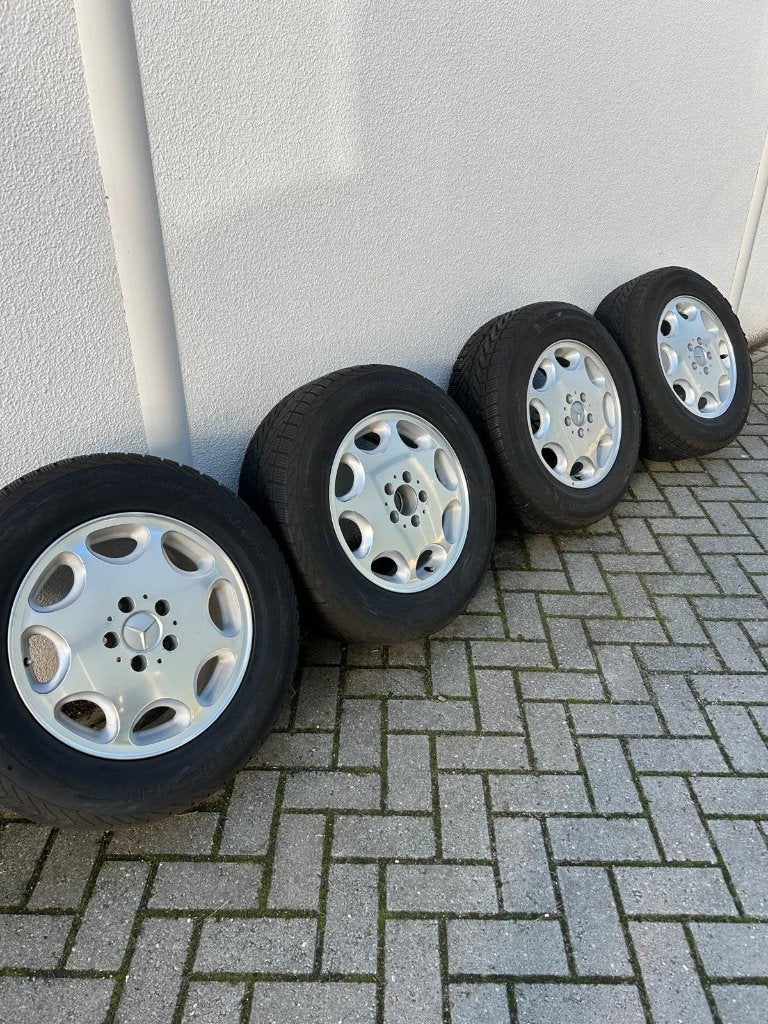 Mercedes-Benz w140 r129 S klasse velgen Origineel 8 Gaats, Gebruikt, Velg(en), 16 inch, 235 mm