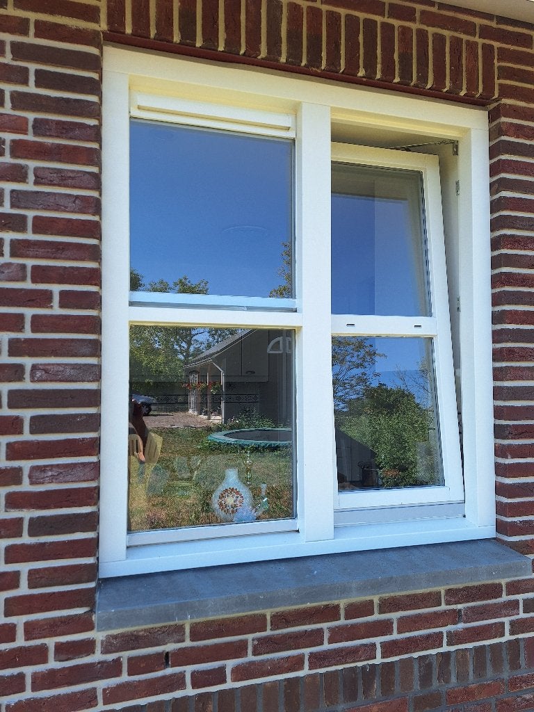 Gegrond hardhouten draai-kiep raamkozijn 120x138,5 cm, Doe-het-zelf en Verbouw, Kozijnen en Schuifpuien, Raamkozijn, Zo goed als nieuw