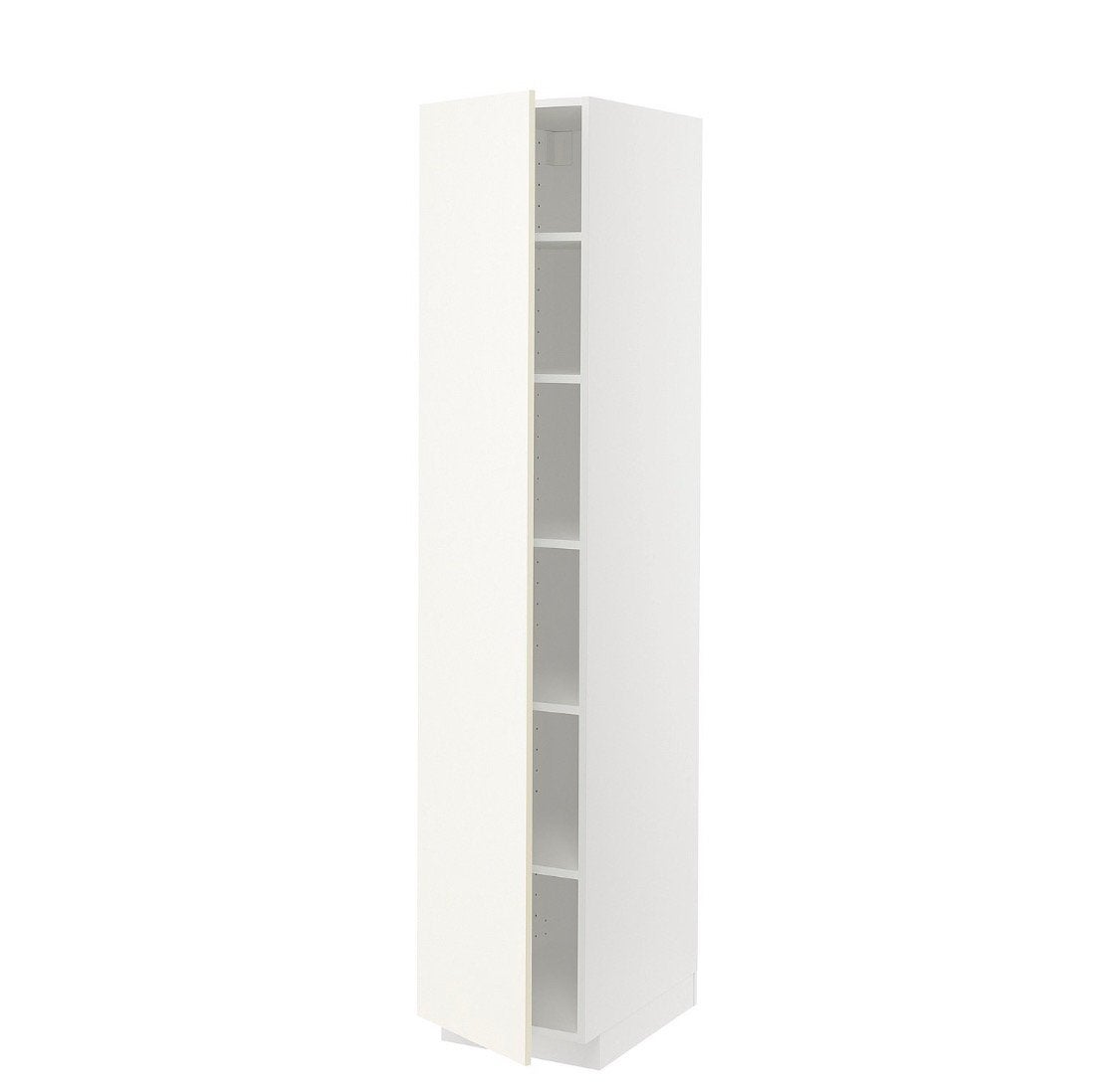 Smalle keuken-/kledingkast IKEA Metod 40x60x200 wit, Ophalen, Zo goed als nieuw
