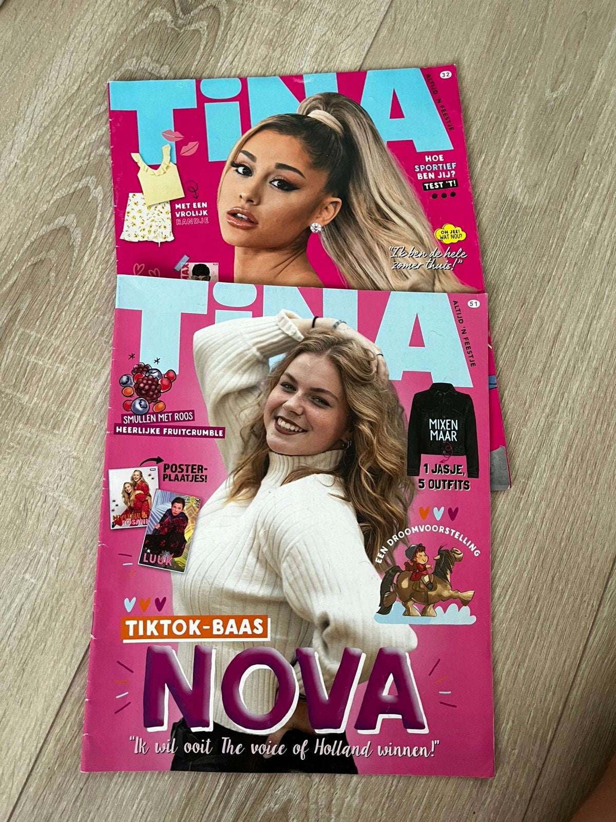 2x Tina, Ophalen of Verzenden, Zo goed als nieuw, Damesbladen