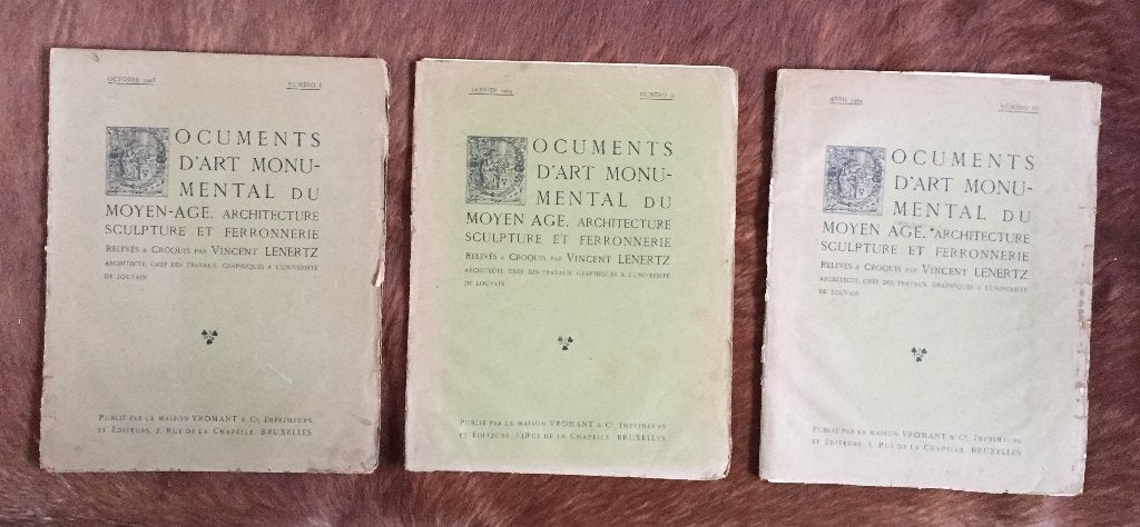 Documents d'Art Monumental du Moyen Age, Gelezen, Vincent Lenertz, Ophalen of Verzenden, Stijl of Stroming