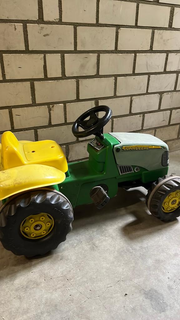John Deere - Traptractor traptrekker, Ophalen, Gebruikt