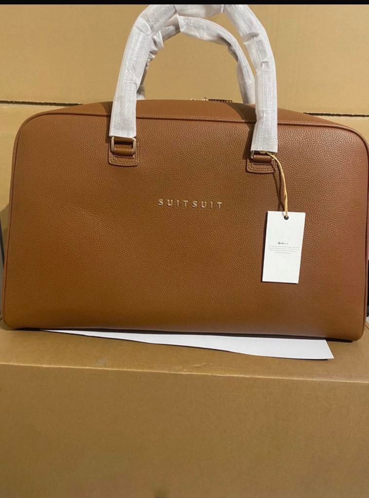 SUITSUIT Weekender tas - Camel - Nieuw, 40 tot 60 cm, 20 tot 30 cm, Bruin, Ophalen of Verzenden
