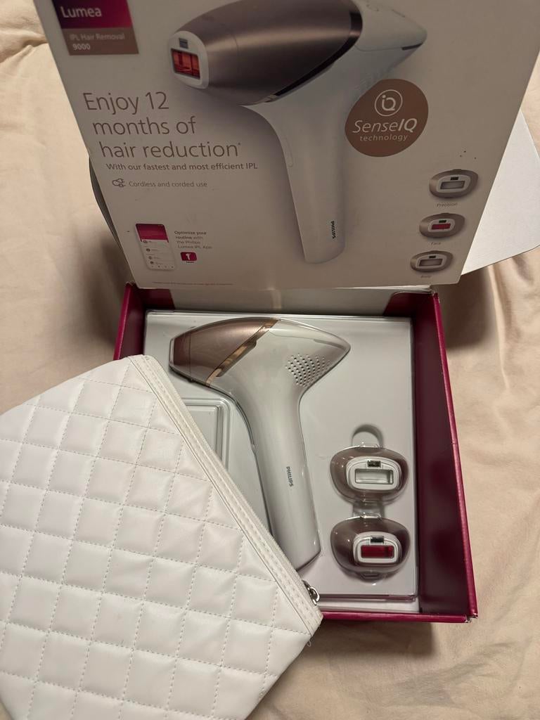 Philips Lumea IPL Hair Removal 9000 - Zo goed als nieuw, Ophalen of Verzenden, Zo goed als nieuw