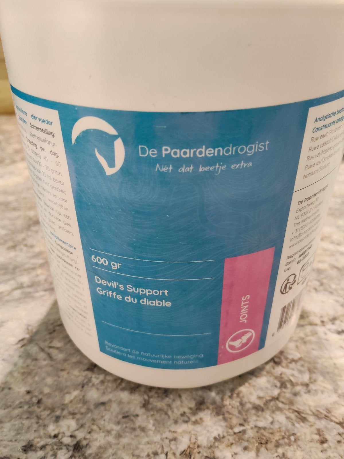 Devil's Support van De Paardendrogist bijna volle pot., Ophalen of Verzenden