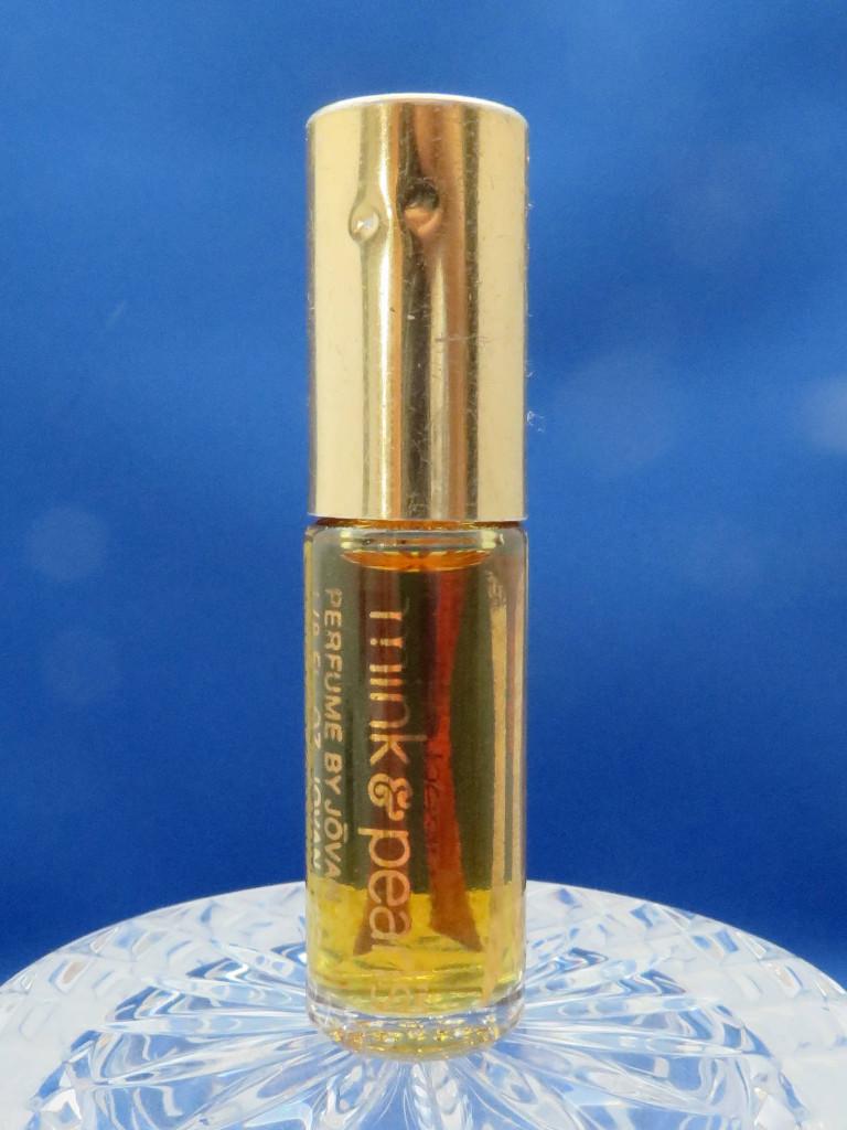 Mini - JOVAN - Mink & Pearls - 4ml - p - 6,8cm, Ophalen of Verzenden, Gebruikt, Miniatuur, Gevuld