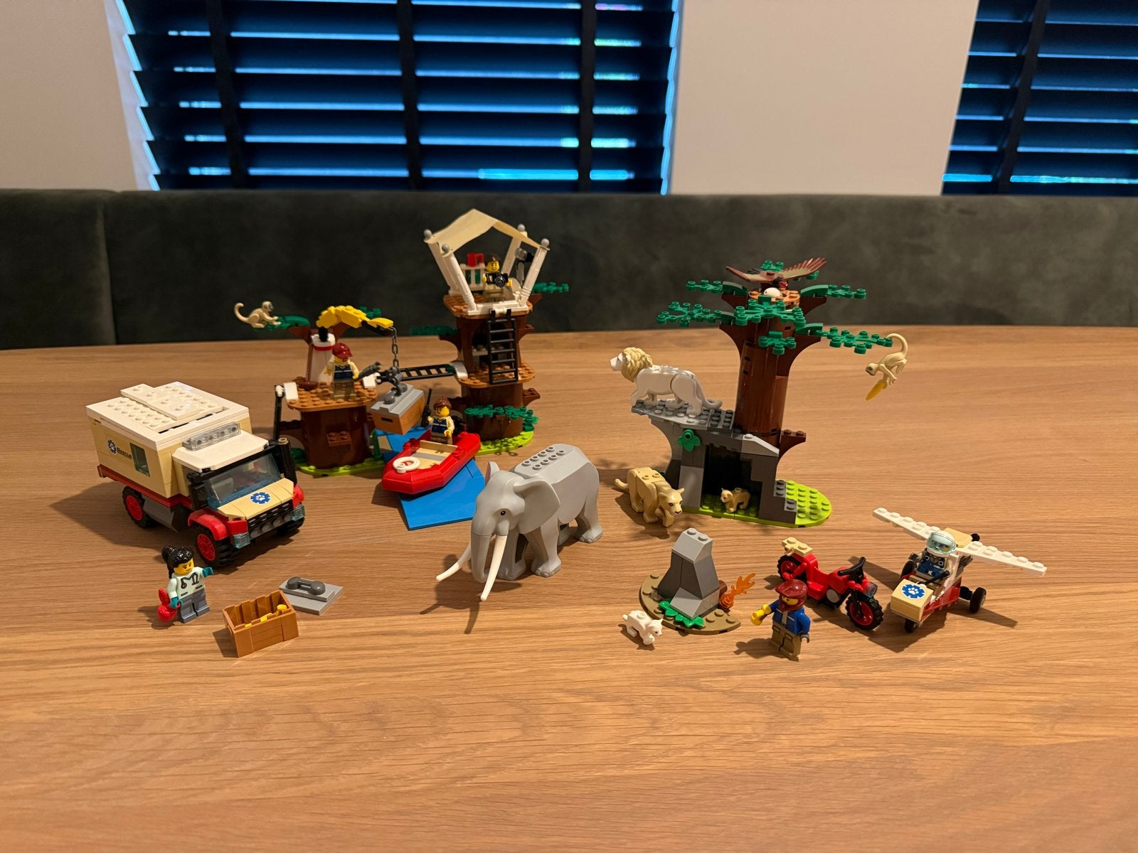 Lego City Wildlife Rescuekamp 60307, Lego, Ophalen of Verzenden, Compleet, Complete set