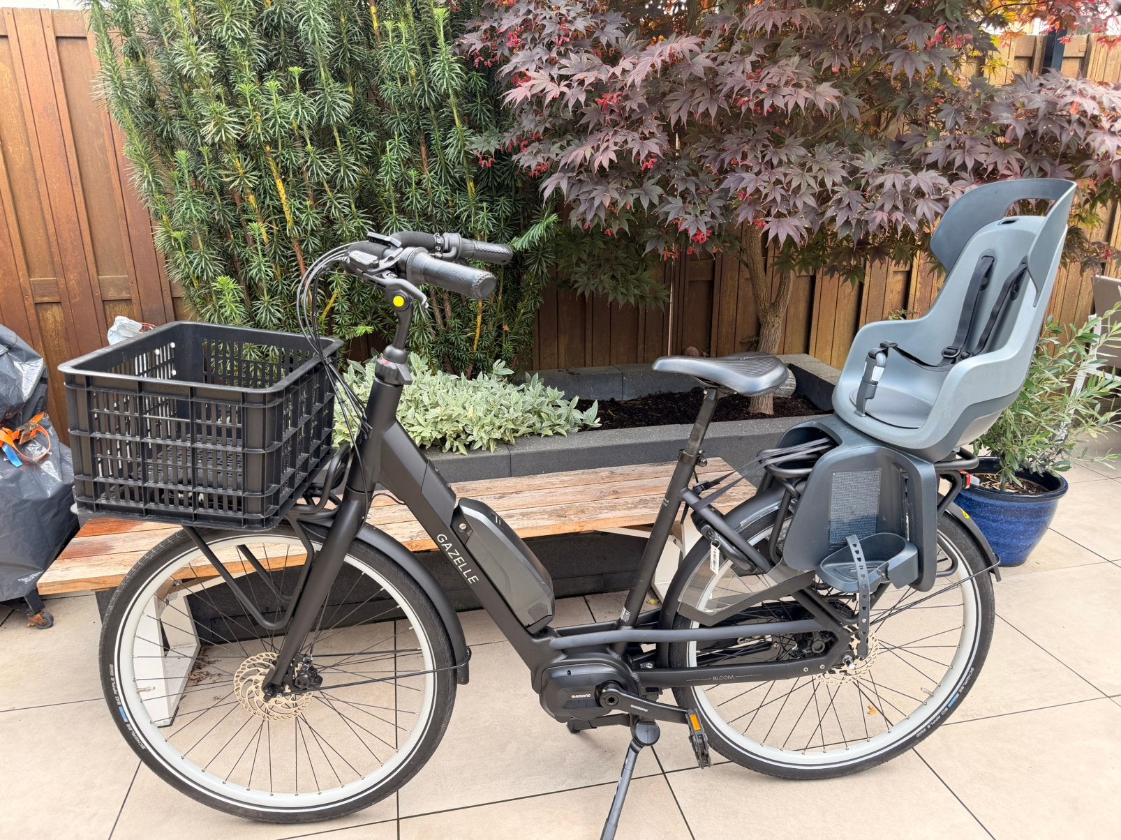Gazelle Bloom C380HMS 2023 met 868km!, Ophalen, Zo goed als nieuw, 51 tot 55 cm, 50 km per accu of meer