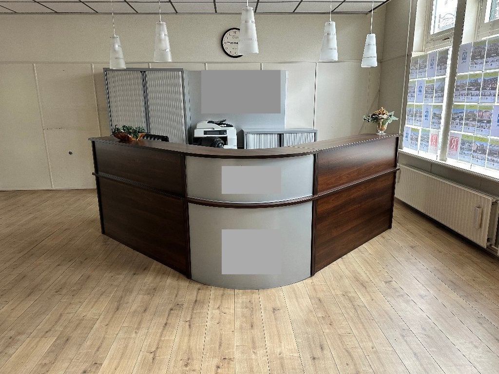 Balie, Ophalen, Kabelgoot, Hout, Secretaire