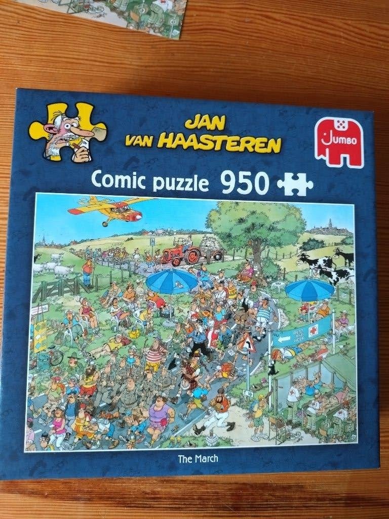 Puzzel Jan van Haasteren The March, Ophalen, 500 t/m 1500 stukjes, Zo goed als nieuw, Legpuzzel