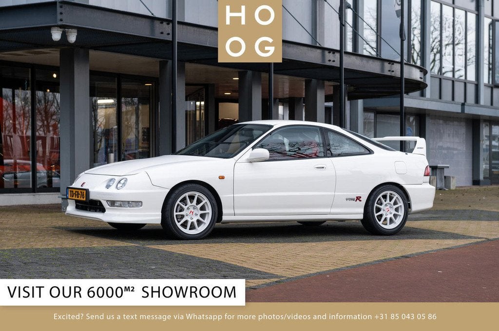 Honda Integra 1.8 Vtec Type R (new condition) (bj 1998), Auto's, Honda, 190 pk, 4 stoelen, Wit