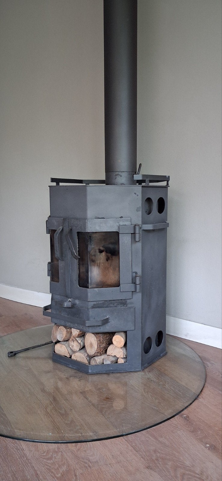 Robuuste Houtkachel - Gezellige Warmte voor uw Woning, Ophalen of Verzenden, Gebruikt, Hout, Houtkachel