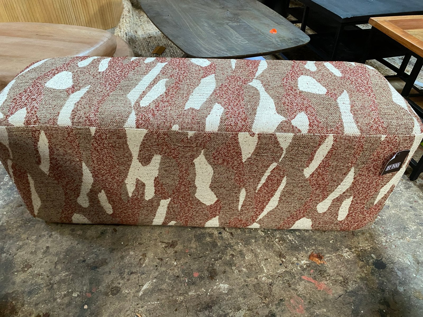 Nieuw Poef Eetkamer Bankje 120 cm, Ophalen, Minder dan 50 cm, Stof, Rechthoekig