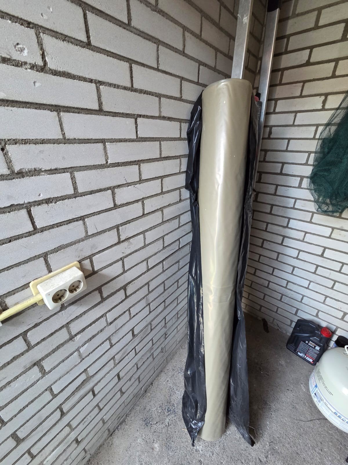 PE-folie 6 x 25 M transparant, Doe-het-zelf en Verbouw, Zeil en Folie, Ophalen, Nieuw, 15 m² of meer, Folie