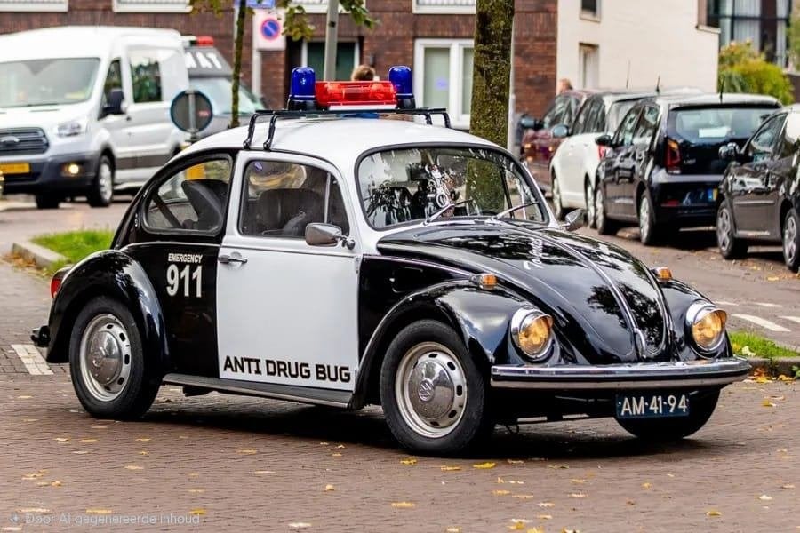 Unieke VW Kever  te koop!, Auto's, Oldtimers, Particulier, Volkswagen, Benzine, Sedan, Handgeschakeld, Wit, Zwart, Kunstmatig leder