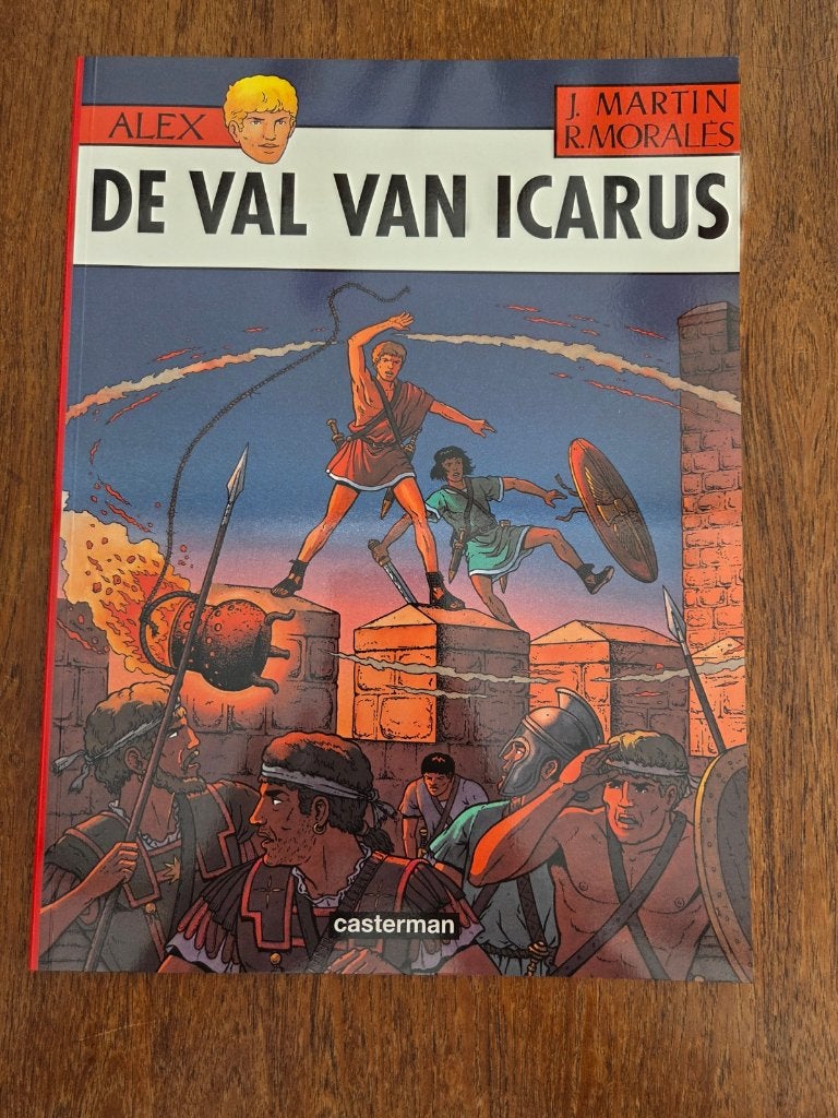 Alex  - De val van Icarus, Eén stripboek, Ophalen of Verzenden, Zo goed als nieuw, Jacques Martin