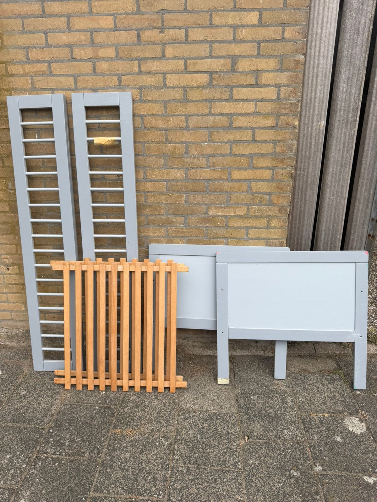 Peuterbed, Ophalen, Gebruikt, 70 tot 85 cm, 140 tot 160 cm