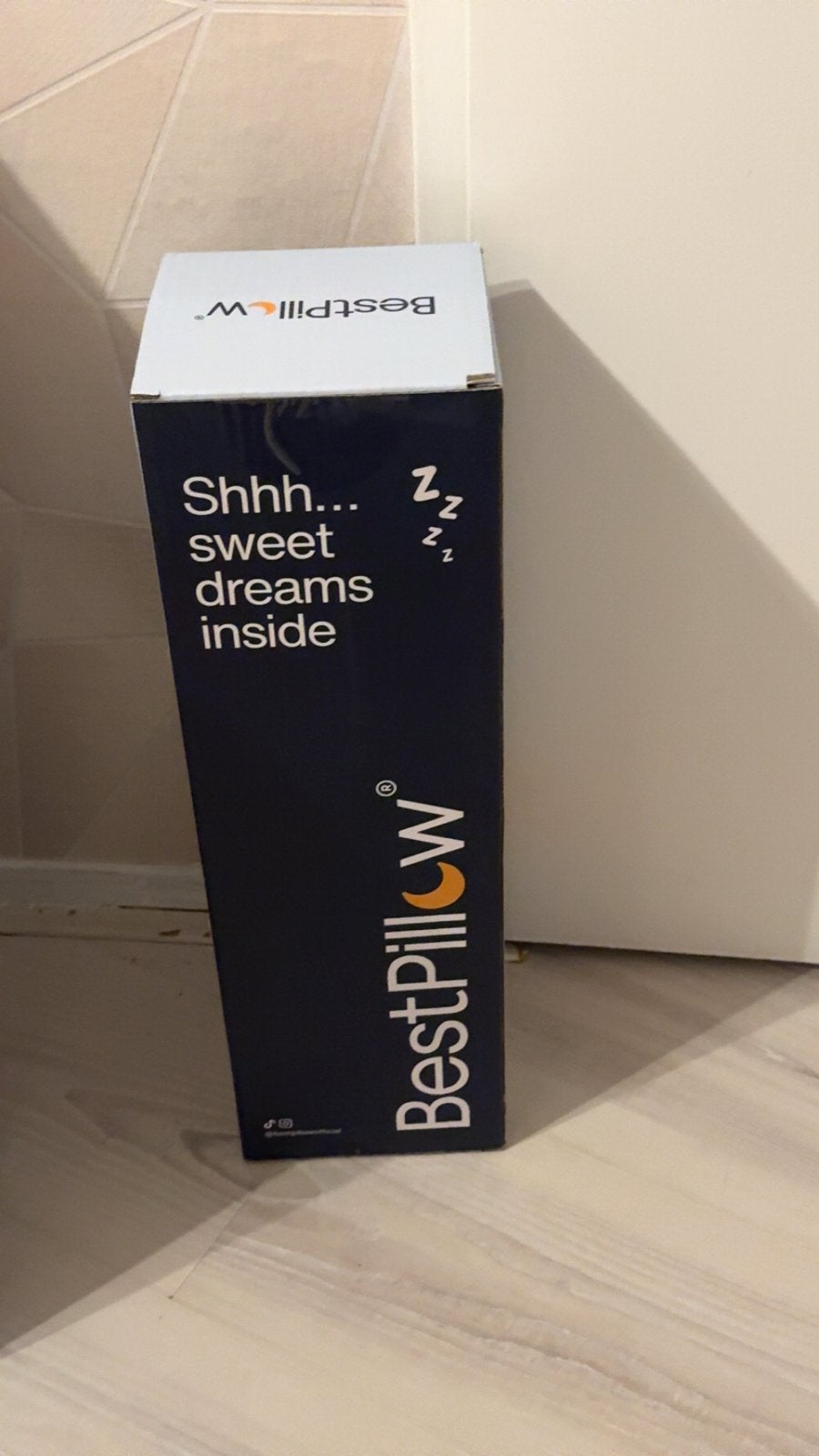 Bestpillow traagschuim kussen - Nieuw in doos, Schuim, Nieuw, Ophalen of Verzenden, Overige merken