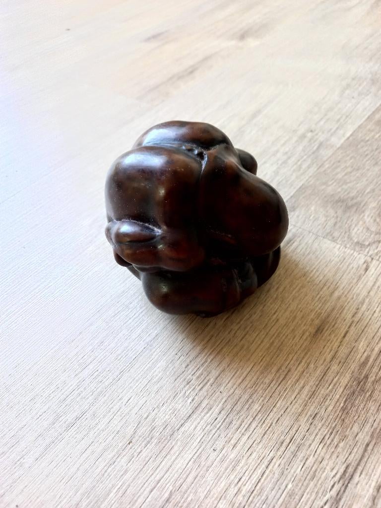 yogiman, Antiek en Kunst, Ophalen, Minder dan 20 cm, Beeld, Hout