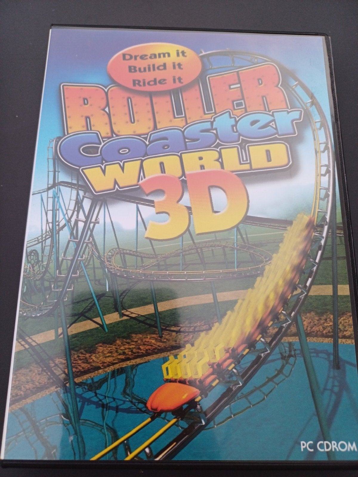 RollerCoaster World 3D PC CD-ROM - Bouw je eigen achtbaan!, Gebruikt, 1 speler, Ophalen of Verzenden, Vanaf 7 jaar