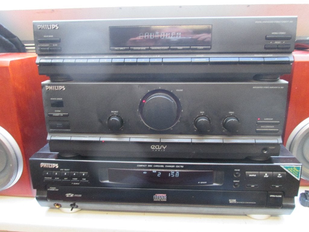 philips set met cd wisselaar incl a b, 7.1-systeem, Philips, Gebruikt, 70 watt of meer