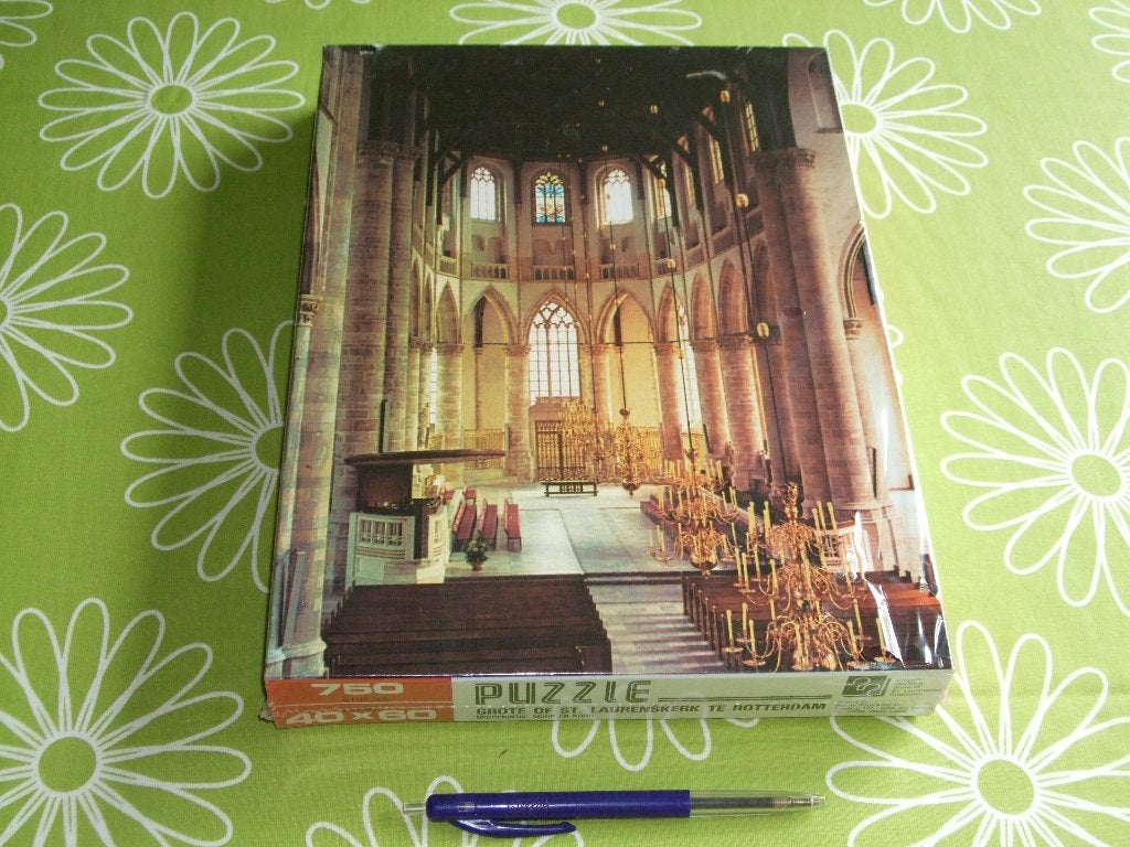 Nieuw in seal: Grote of St Laurenskerk te Rotterdam puzzel, Ophalen of Verzenden, 500 t/m 1500 stukjes, Nieuw, Legpuzzel