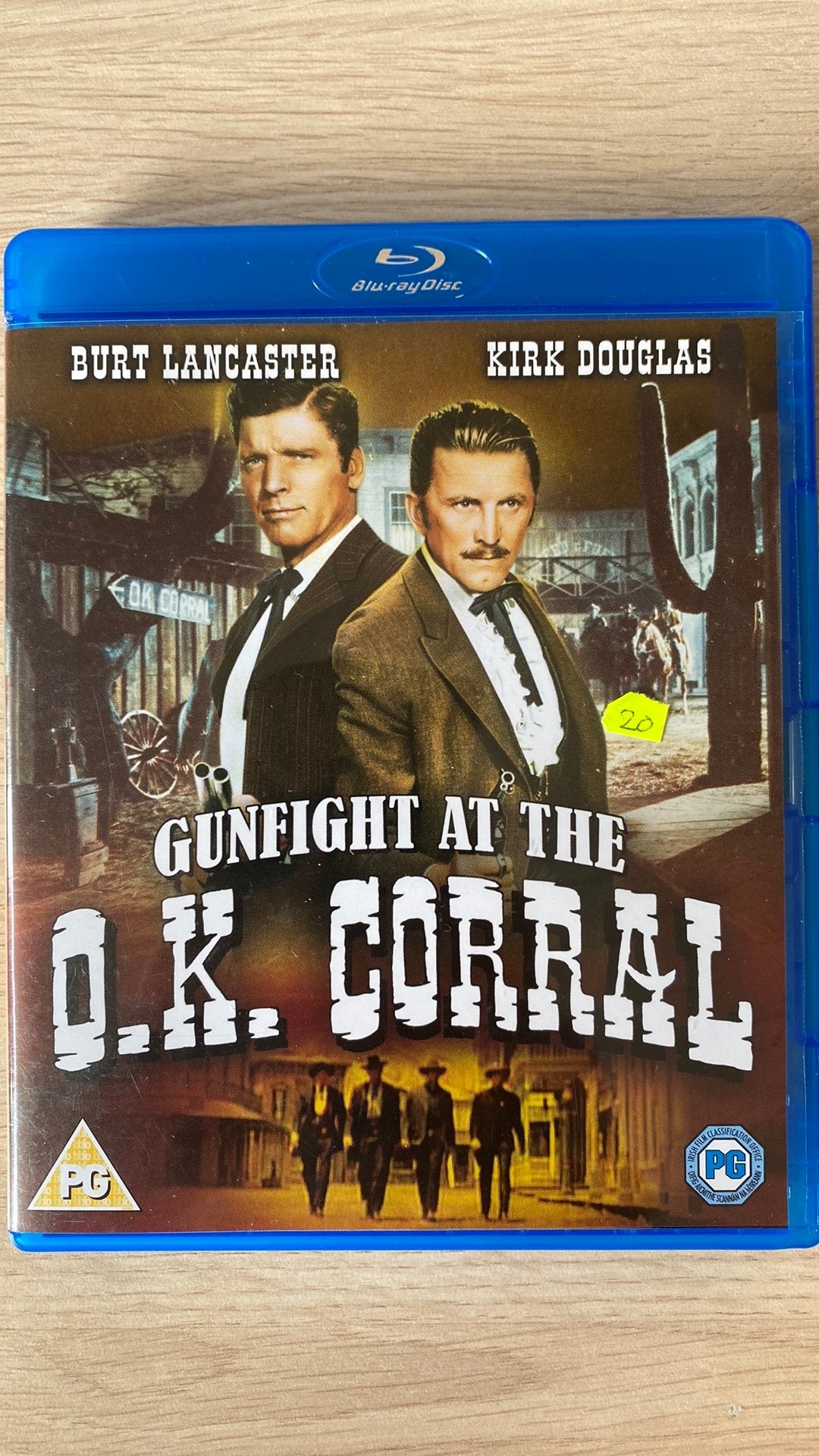 Gunfight at the ok corral blu ray, Ophalen of Verzenden, Zo goed als nieuw, Avontuur