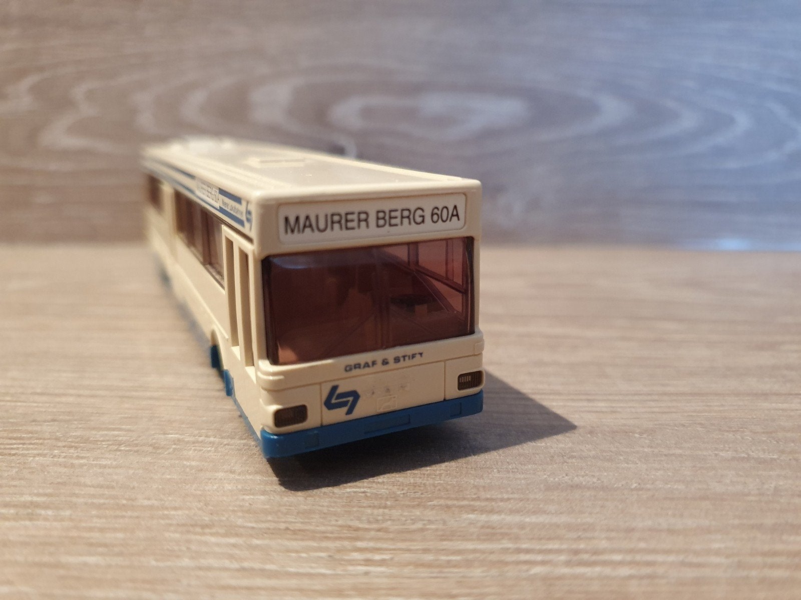 Wiking MAN SL 202 / Graf & Stift Wiener Lokalbahnen 1:87, Ophalen of Verzenden, Zo goed als nieuw, Bus of Vrachtwagen, Wiking