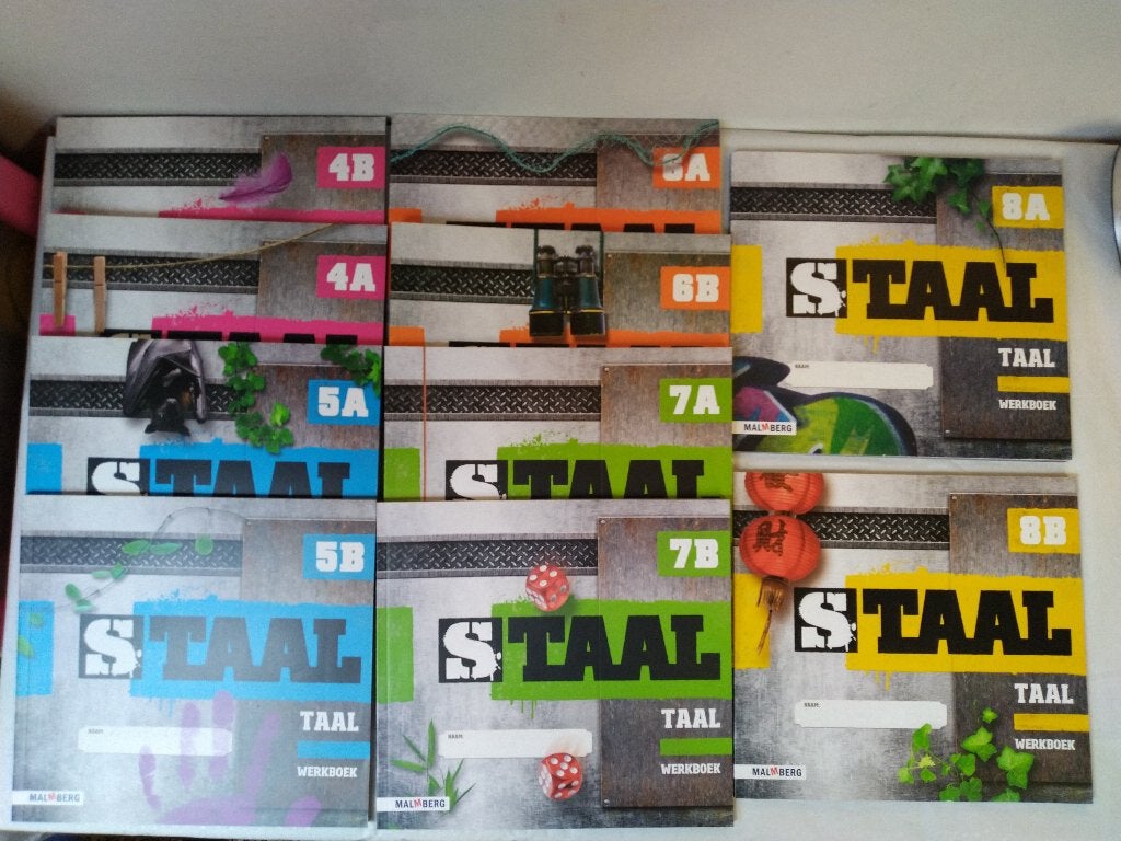 Staal - Versie 1 - Taal Werkboek - Groep 4, 5, 6, 7, 8, Boeken, Ophalen of Verzenden, Nieuw, Overige niveaus, Nederlands