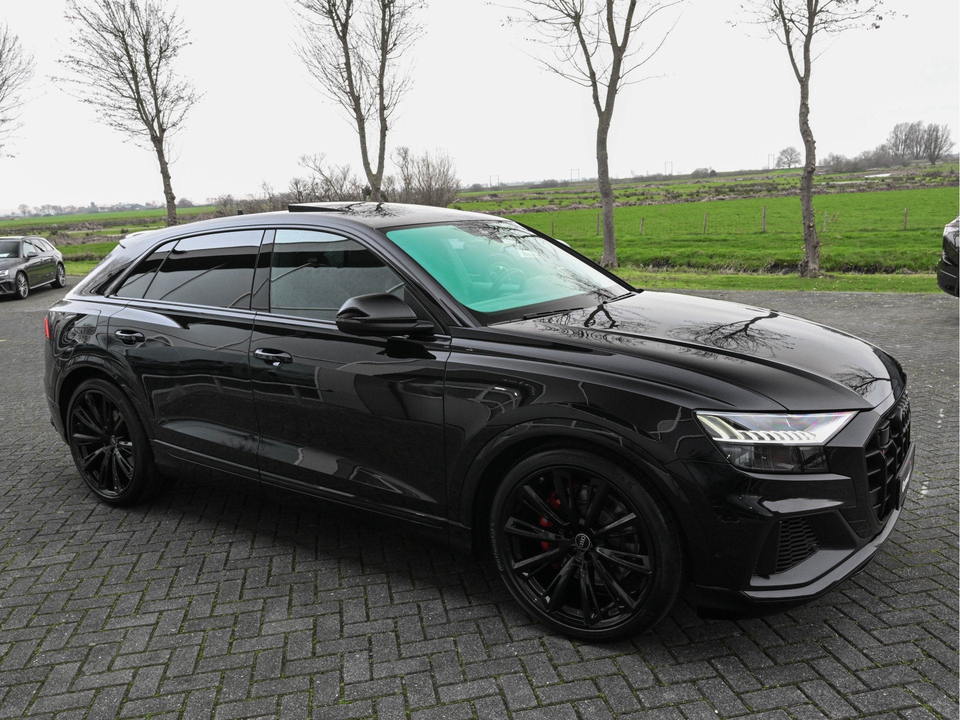 Audi SQ8 4.0TDI V8 435PK Quattro Pano 4W-best. B&O Nachtzich, Auto's, 435 pk, Gebruikt, Met garantie (alle), Zwart