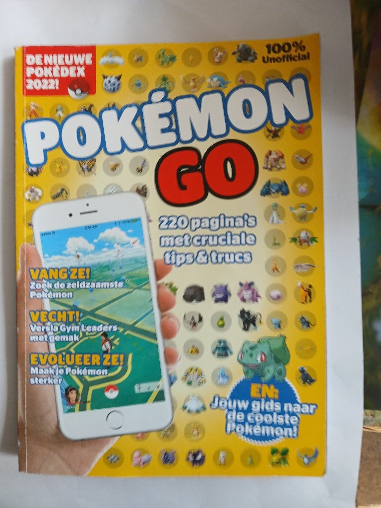 Pokémon GO: De Nieuwe Pokédex 2022 - Tips & Trucs, Boeken, Verzenden, Zo goed als nieuw, Overige onderwerpen, Geschikt voor kinderen