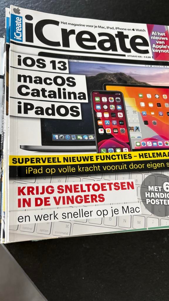 iCreate tijdschriften 2015-2019 (diverse jaargangen), Ophalen of Verzenden, Zo goed als nieuw