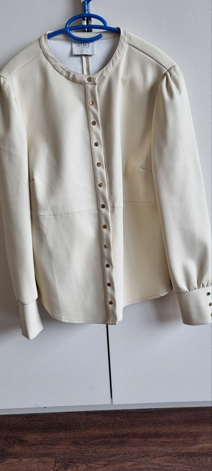 Aime Balance Crèmekleurige Blouse Maat L, Aime Balance, Beige, Maat 42/44 (L), Ophalen of Verzenden