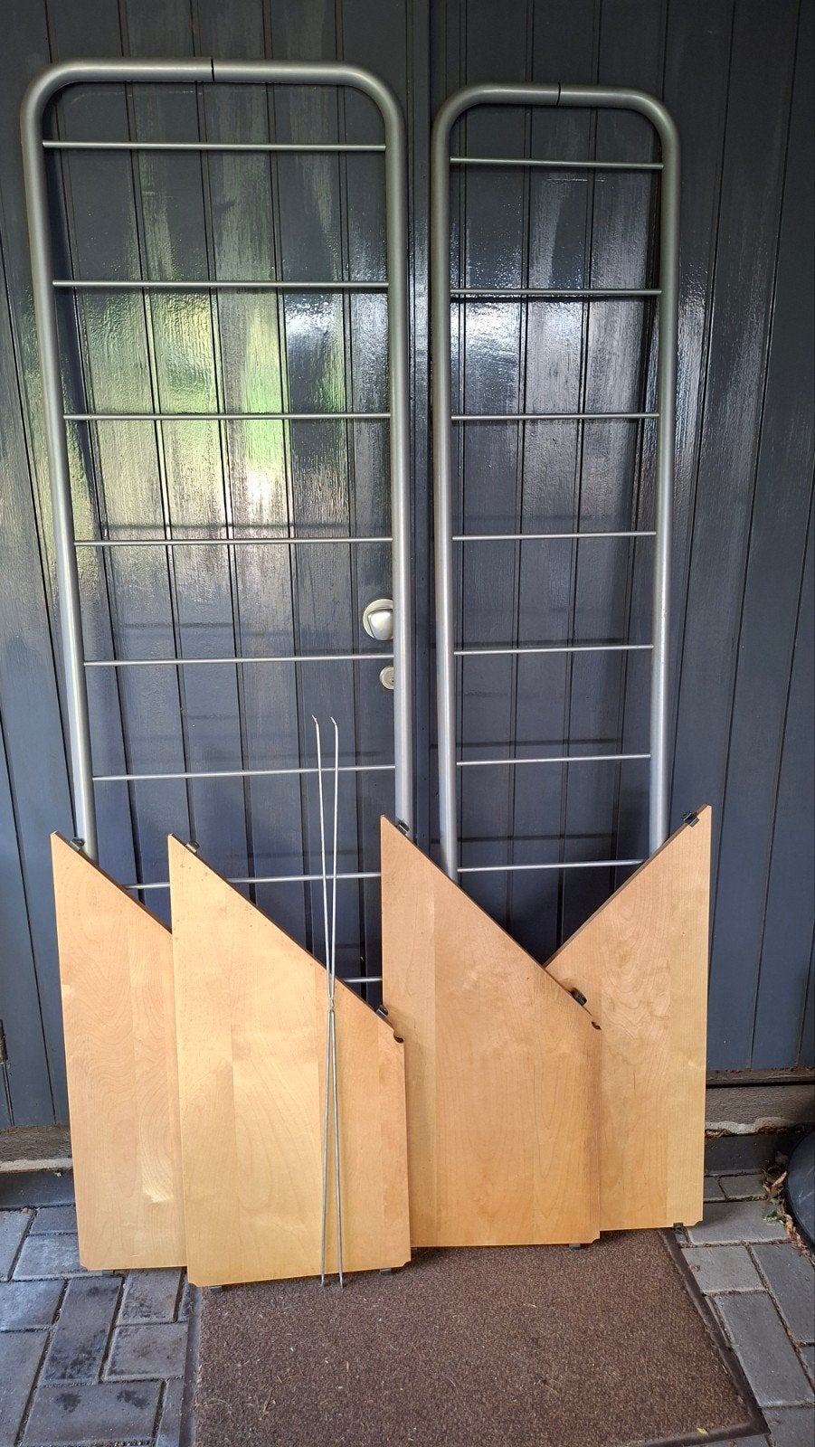 vintage stellingkast hoekopstelling Niklas Andersson IKEA, Huis en Inrichting, Ophalen, Zo goed als nieuw