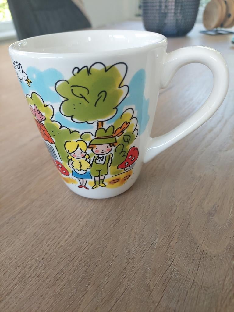 Efteling Sprookjesbos Blond Amsterdam Mok, Ophalen, Gebruikt, Gebruiksvoorwerp