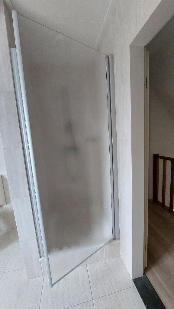 Douchedeur glas 190 x 85 cm, Huis en Inrichting, Ophalen, Zo goed als nieuw