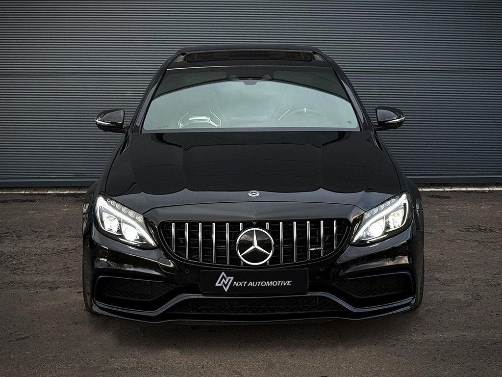 Mercedes-Benz C63 S AMG: Pano, Kuip, keramisch, HUD Dealer o, Auto's, Automaat, Achterwielaandrijving, Gebruikt, 510 pk