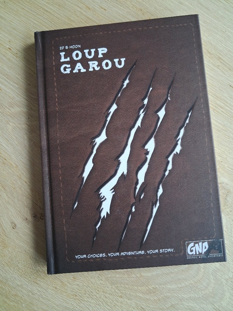 Loup Garou gamebook, Ophalen of Verzenden, Minder dan 500 stukjes, Zo goed als nieuw, Overige typen