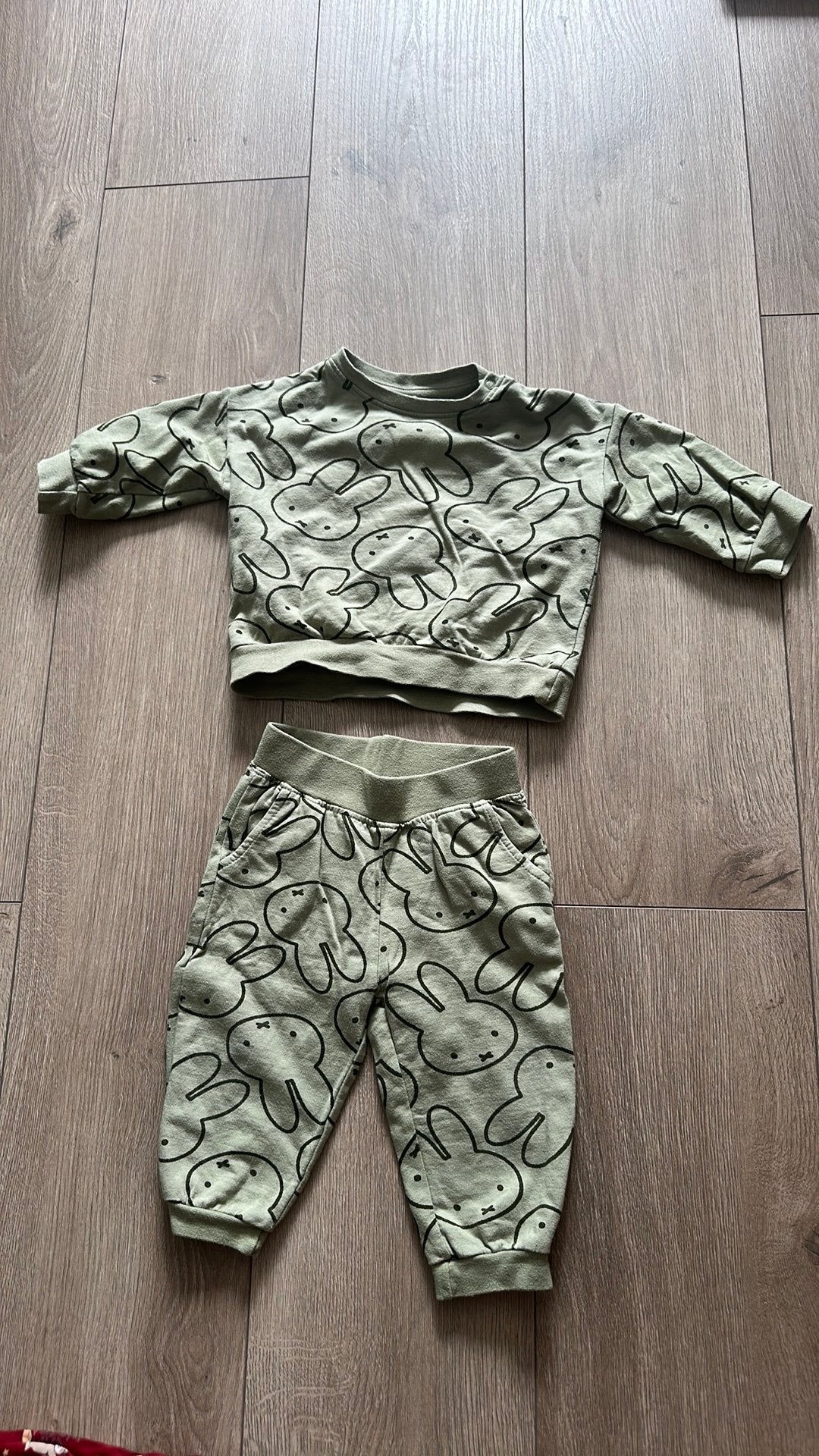 Groene nijntje set, Ophalen of Verzenden, Zo goed als nieuw, Jongetje of Meisje, Pakje