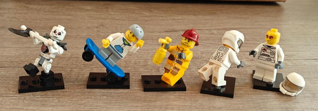 Lego minifiguren, Diverse afkomsten, ook los verkrijgbaar, Compleet, Verzenden, Lego, Zo goed als nieuw