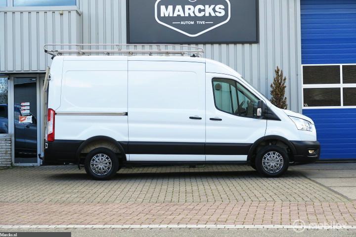 Ford Transit 2.0 TDCI L2H2 130pk EURO6 3 pers 1e Eigenaar, Voorwielaandrijving, Stof, 4 cilinders, Origineel Nederlands