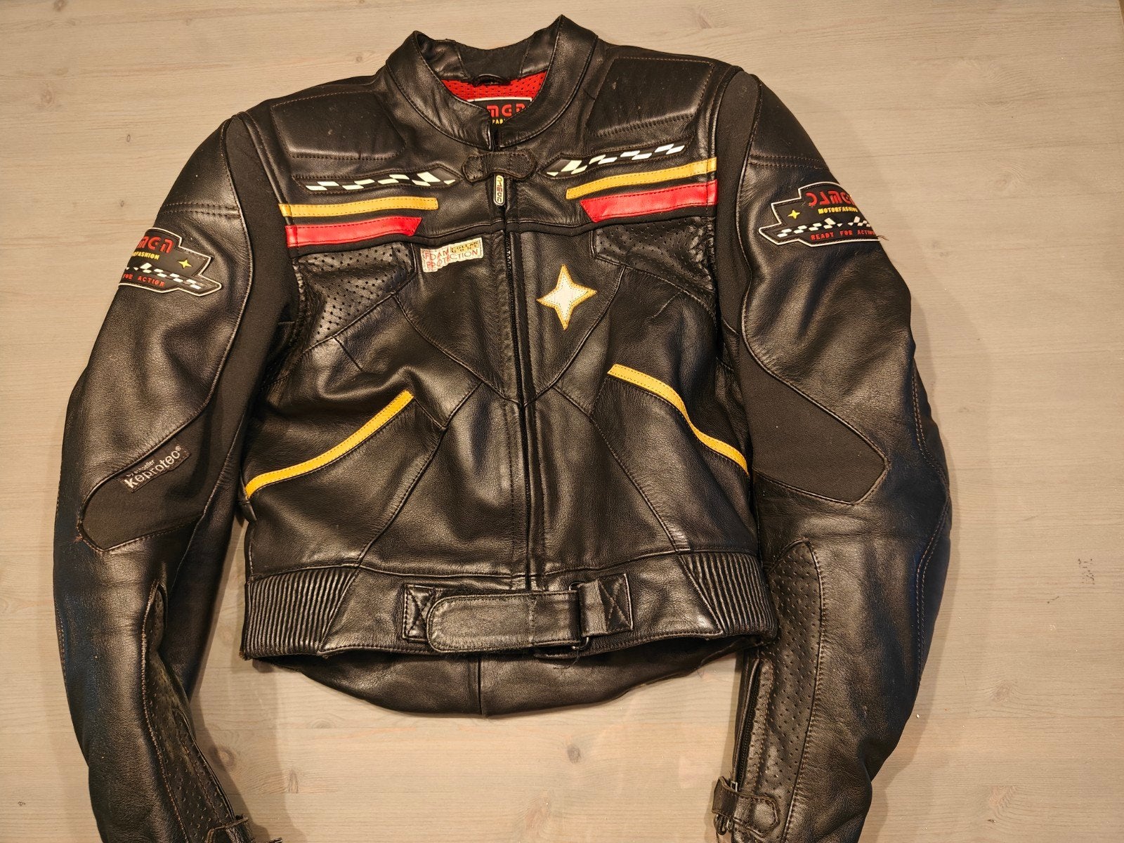 Echt leren dames motorpak, Motoren, Kleding | Motorkleding, Ophalen of Verzenden, Tweedehands, Dames, Combipak