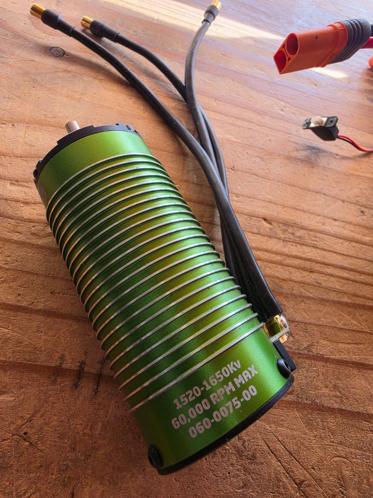 Castle Creations 1520 1650kv motor & Mamba Monster X 8s ESC, Elektro, Gebruikt, Ophalen of Verzenden, Onderdeel