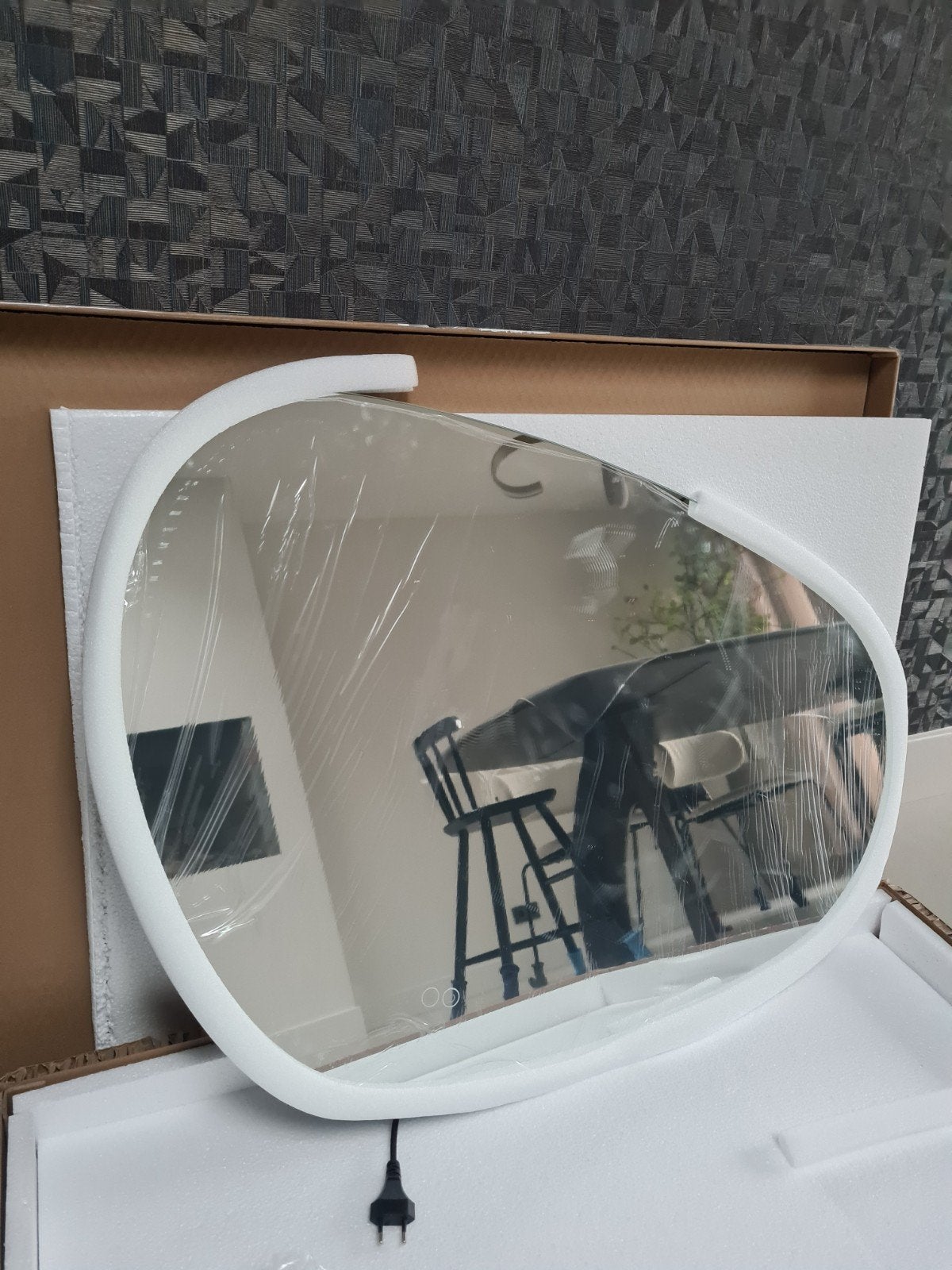 Spiegel badkamer, Ophalen, Minder dan 50 cm, Nieuw, Minder dan 100 cm