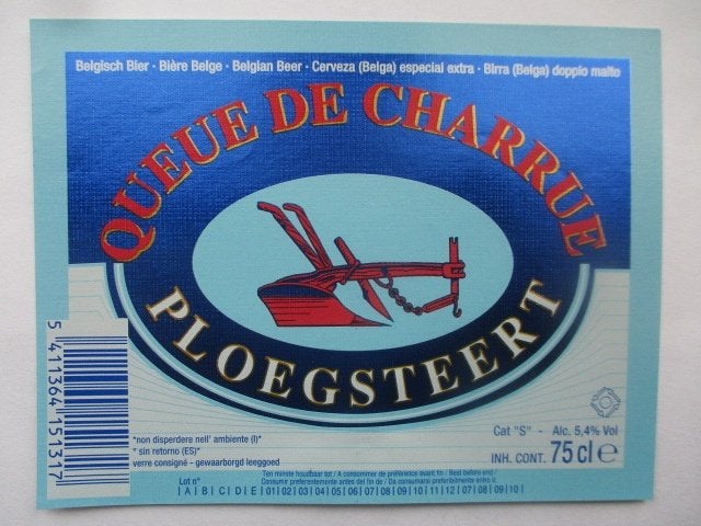 bieretiket Belgie 13-6 (B2 D23) lefebvre, Ophalen of Verzenden, Gebruikt, Overige typen, Overige merken